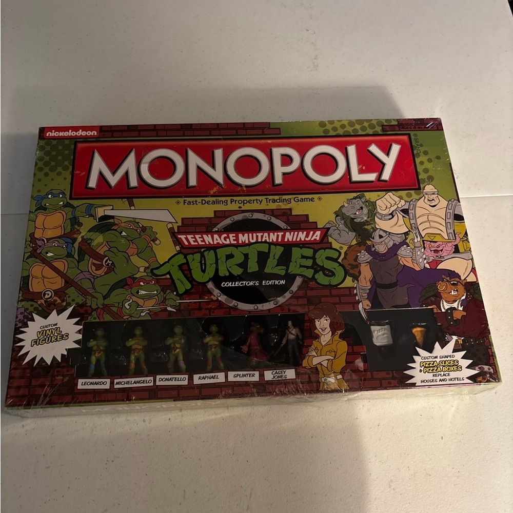 Teenage Mutant Ninja Turtles Monopoly Game